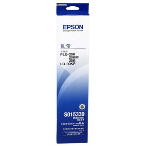 爱普生（EPSON）S015339黑色色带架（含色带芯）适用于PLQ-20K/20KM/30K/LQ-90KP