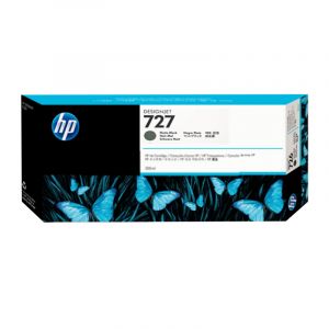 惠普（Hp）727号黑色绘图仪墨盒容量300ml适用于T92