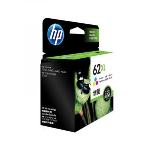 惠普（HP）62XL高容量彩色墨盒（C2P07AA）(适用于HPOfficeJet200移动打印机)彩色