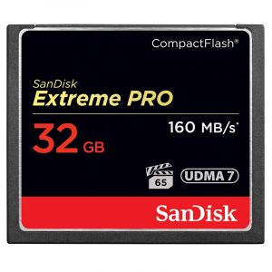 闪迪（SanDisk）32GB读速160MB/s写速150MB/s至尊超极速CompactFlash存储卡UDMA7CF卡