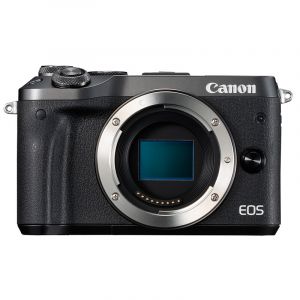 佳能（Canon）EOSM6微型可换镜数码相机黑色