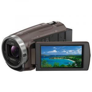 索尼（SONY）HDR-CX680高清数码摄像机棕色官方标配配包