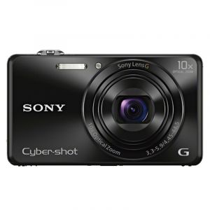 索尼（SONY）DSC-WX220数码相机卡片机家用相机黑色官方标配