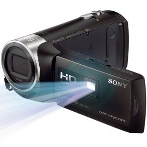 索尼（SONY）HDR-PJ410高清数码摄像机光学防抖30倍光学变焦蔡