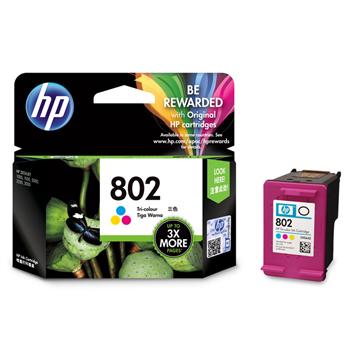 惠普HP802彩色墨盒CH564ZZ适用于：HPDeskjet1050/