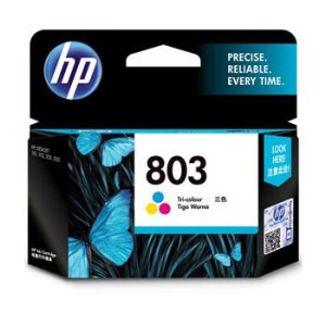 惠普HP803彩色墨盒F6V20AA适用于：HPDeskJet1111/1