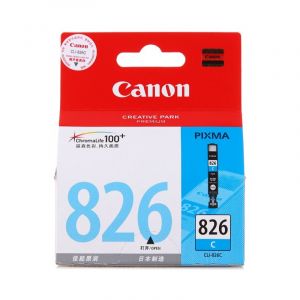佳能（Canon）蓝色墨盒/CLI-826C墨盒350页打印量适用机型：