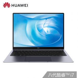 华为（HUAWEI）MateBook 14 KLV-W29 全面屏轻薄笔记本电脑（i7-8565U/8G/512G SSD/MX250 2G独显/14寸/win10网信版）