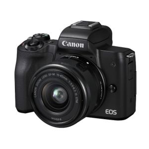 佳能（Canon）EOS M50 套机（黑）EF-M15-45MM F/3.5-6.3 IS STM 微型可换镜数码相机
