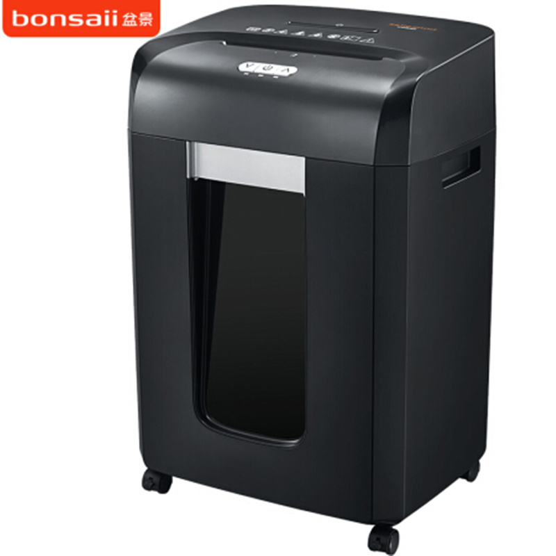 盆景（bonsaii）6919系列碎纸机30L18张连续1小时碎纸机（纸/光