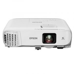 爱普生（EPSON）CB-970 投影仪 4000流明 3LCD显示技术 手动变焦 1024X768dpi 最高300英寸显示