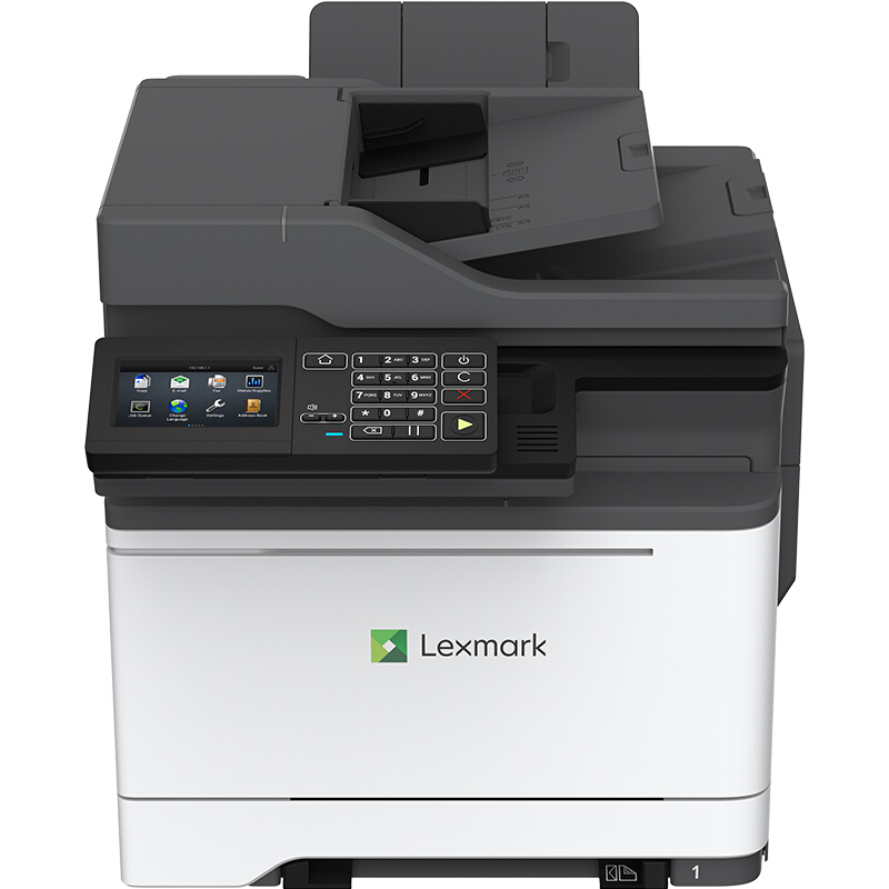 利盟LexmarkCX522ade彩色激光打印机A4多功能一体机打印复印扫描