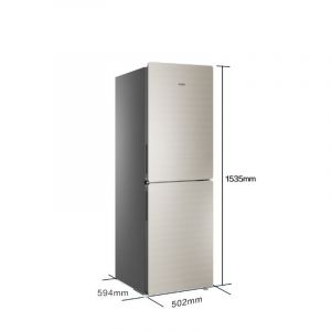 海尔电冰箱 海尔BCD-190WDCO电冰箱 190升容量双开门冰箱 定频风冷电冰箱