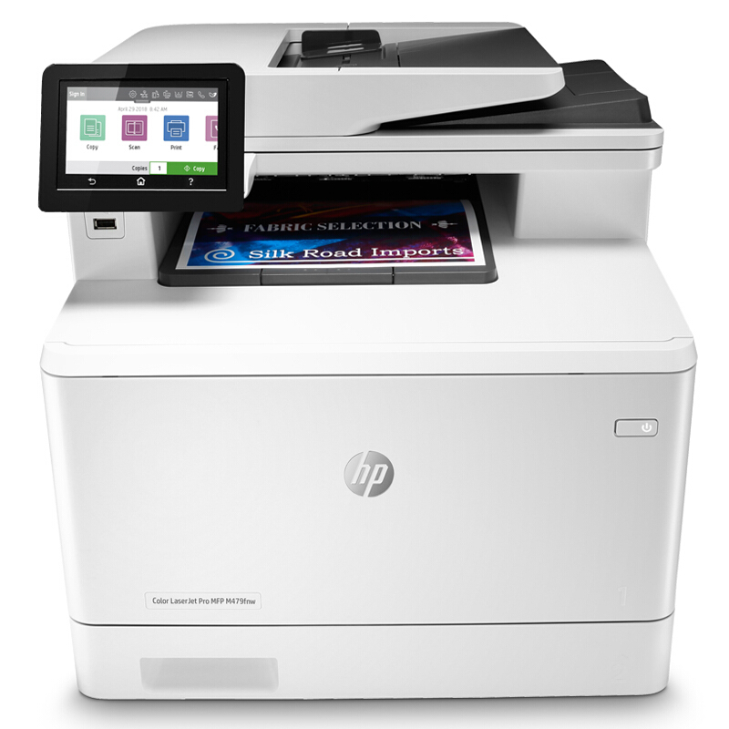 惠普（HP）M479fnw专业级彩色激光多功能一体机无线打印复印扫描传真四合
