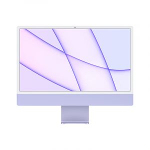 苹果AppleiMac24英寸台式一体机电脑/图形工作站，用于后期编辑视频